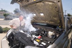 Overheating engine