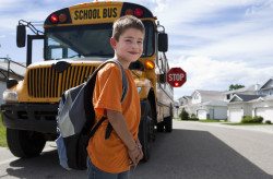 school bus driving